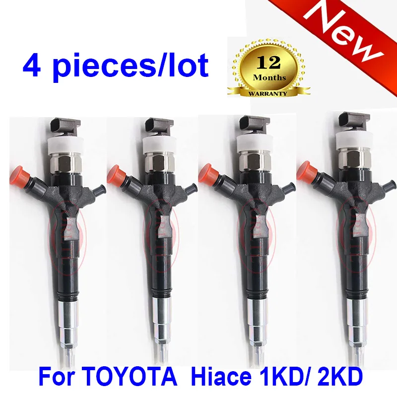 

New Common Rail Injector 236700L090 2367030400 23670-9350 23670-39365 for Toyota Hilux 2.5 d/3.0D 2010- 1KD 2KD Euro 4