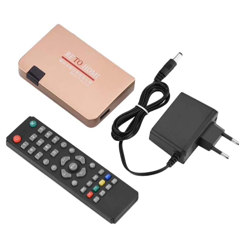 RF To HD Converter Adapter Analog Receiver Analog TV Box Digital Box