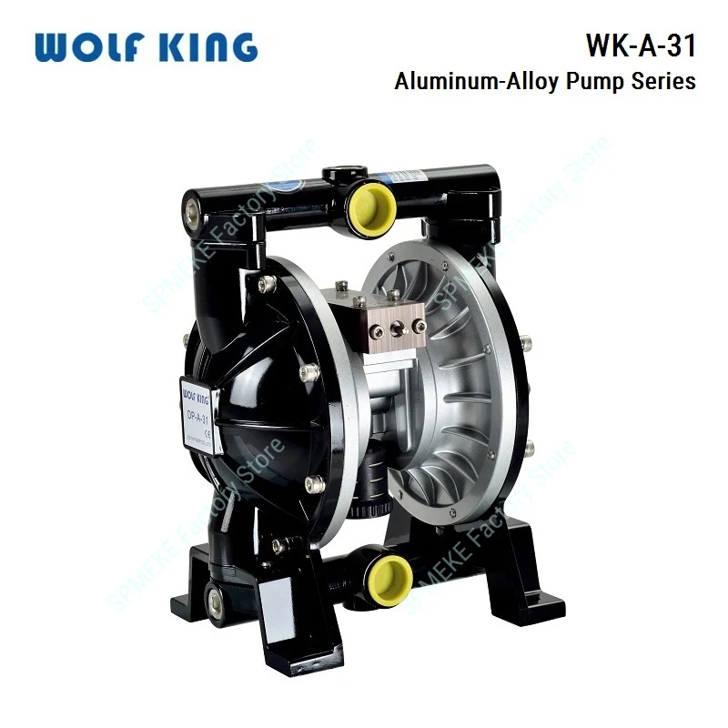 Wolfking WK-A-31 180L/min Mini Pneumatic Diaphragm Paint Pump 1