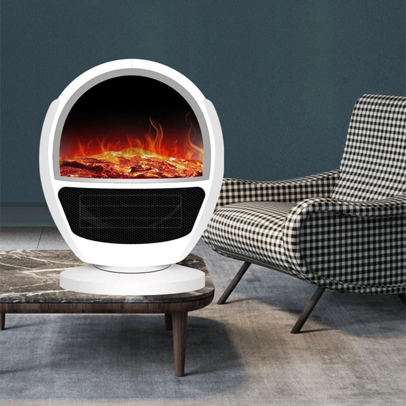 

New style heater 3D flame simulation electric heater Household heater three-speed shaking head electric heater