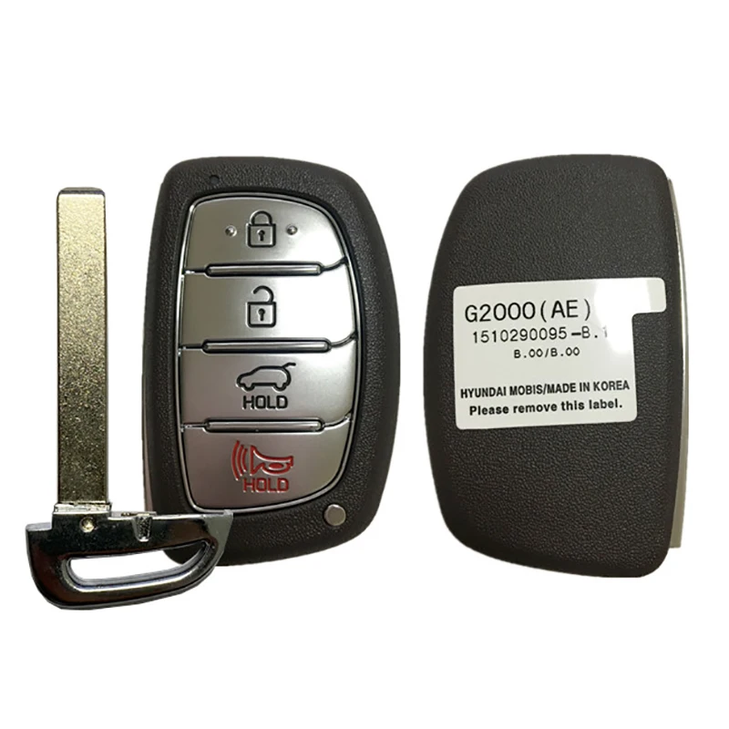 CN020080 Part Number 95440-G2000 For 2017-2020 4 Button 433MHz Smart Hyundai Ioniq  Remote Key  FCC ID TQ8-FOB-4