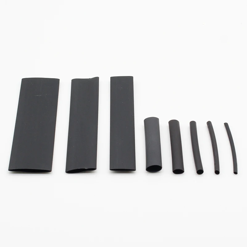 328 Pcs 2:1 Polyolefin Schrumpf Schläuche Rohr Hülse Wrap Draht Set 8 Größe R06 Drop Schiff