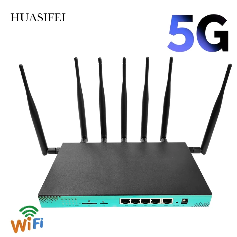 

WG1608 Gigabit 3G4G5G Lte Wireless Router Support M.2 Port Wifi Modem Router With Sim Card 4g/5g For EM12-G 4G5G Module