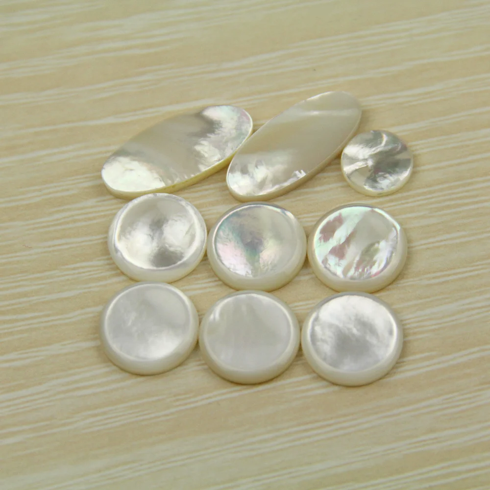 9pcs Saxophone Real Mother of Pearl Key Buttons Inlays Saxophone clasp Color clasp saxophone repair accessories