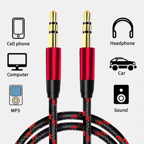 3.5mm Jack Extension Audio Cable Audio Cable Line Aux Cable 0.5m/1m/2m/3m for iPhone Samsung Car Headphone Xiaomi Audio Jack - Image 4