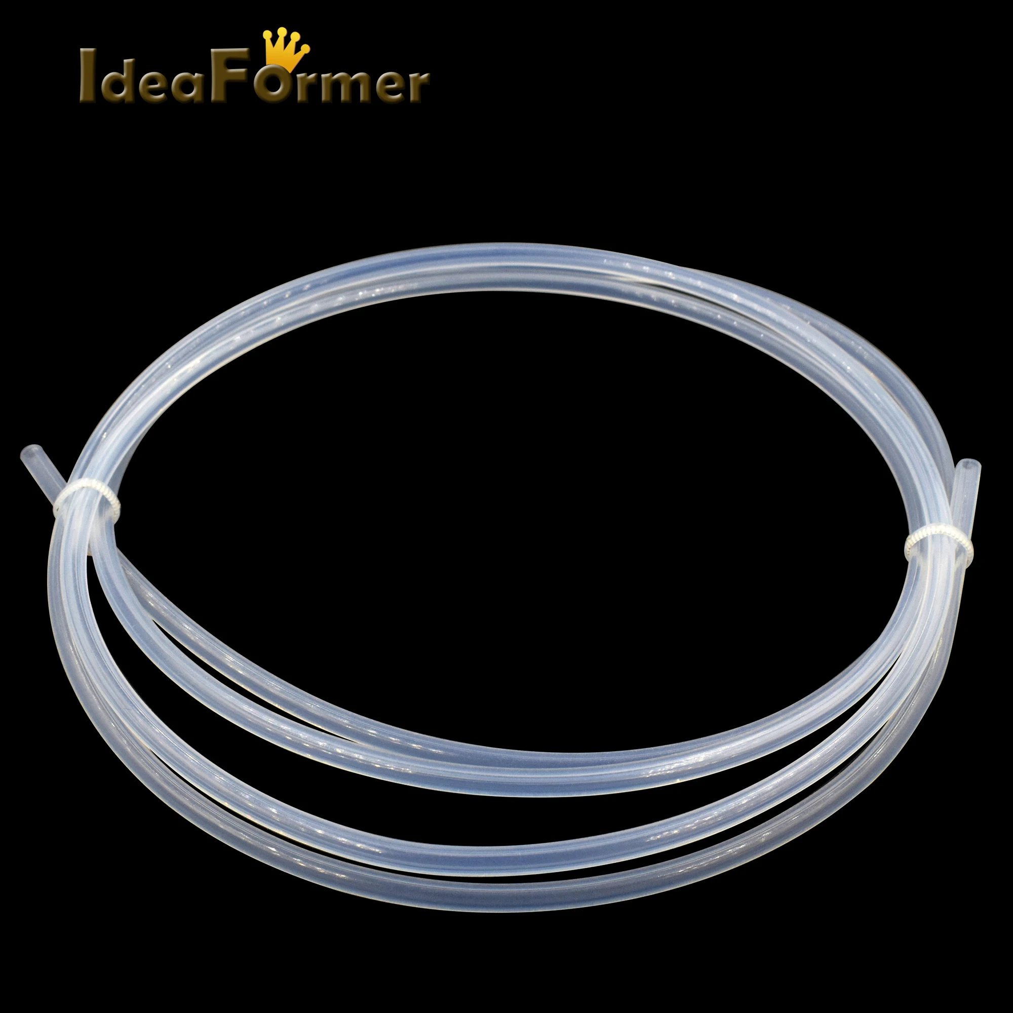 1M/lot ID 2mm Clear PFA PTFE Tube Tfl PiPe J-head hotend RepRap RostockBowden Extruder for e3d V5 / V6 1.75 Filament 3d printer