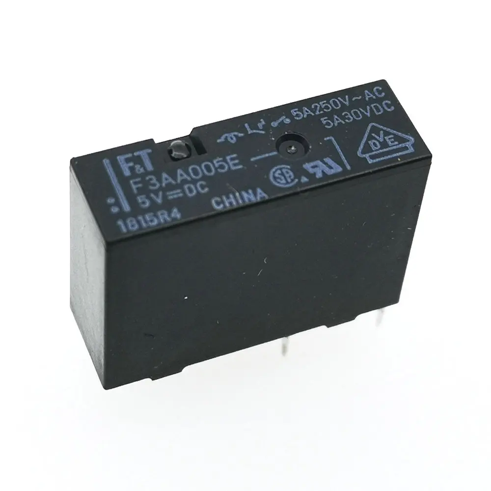 5PCS 24V Relè F3AA024E F3AA005E F3AA012E DC5V DC12V DC24V DIP4 5A 24VDC