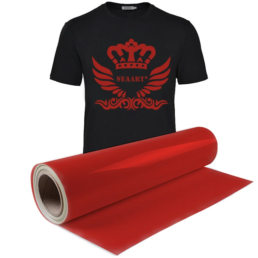 Wholesale HTV Textil PU Heat Transfer Vinyl For TShirt Printing 50CMx25Meter In Roll Apparel Hot Stamping Matte Film Free Sample