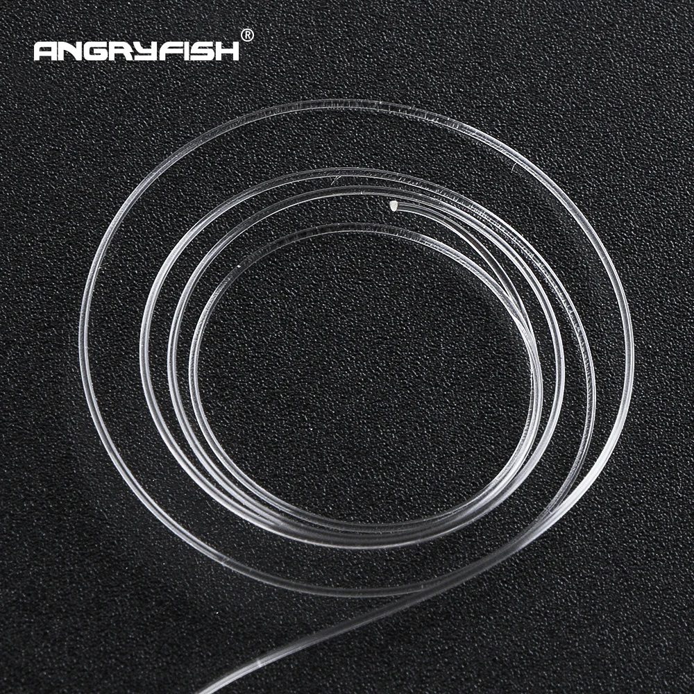 Angryfish 100% Fluorocarbon Fishing Line  100m Transparent Carbon Monofilament Line  Super Strong