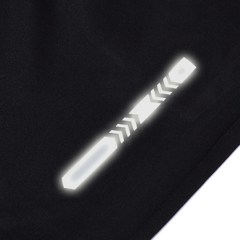 Running Pocket Shorts Quick Dry Men Fitness Loose Soccer Sweatpant Reflective Short Elastic Waist Workout Beach Shorts