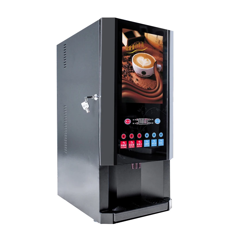 Commercial Automatic Drip Coffee Machine 220V Hot And Cold Drink Instant Coffee Brewing Machines 6L Capacity Hot Drink Dispenser