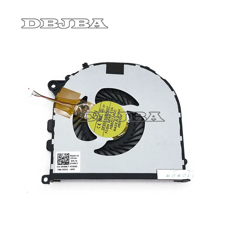 laptop cooling fan for DELL XPS 15 9530 Precision M3800 15.6 CPU Fan H98CT 0H98CT DC28000DRF0 DFS501105PQ0T FCGW New