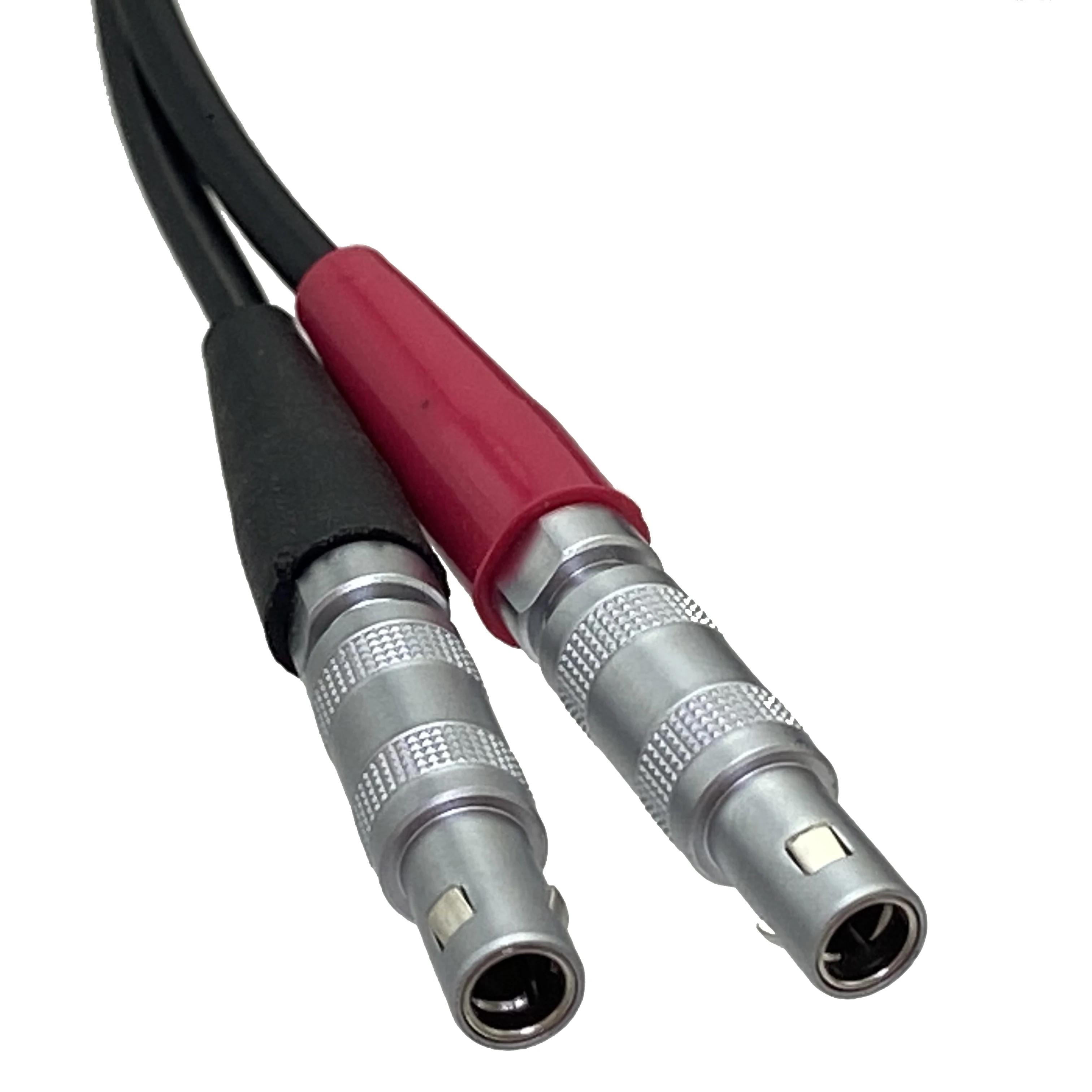 RG174 2x FFA 00S C5 1Pin to 2x FFA.00S C5 Connector for Ultrasonic Flaw Detector High Quanlity Cable 20inch~10M