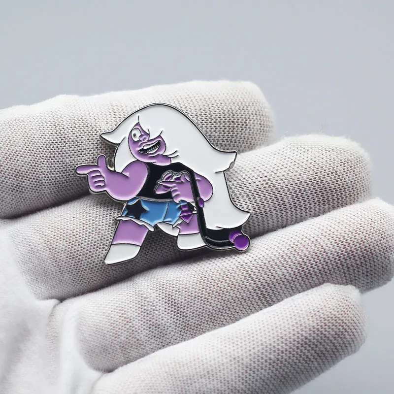 Steven Quartz Universe Enamel Brooch Originality Lapel Badge Denim Jacket Backpack Pin Decoration Children\'s Fashion Gift