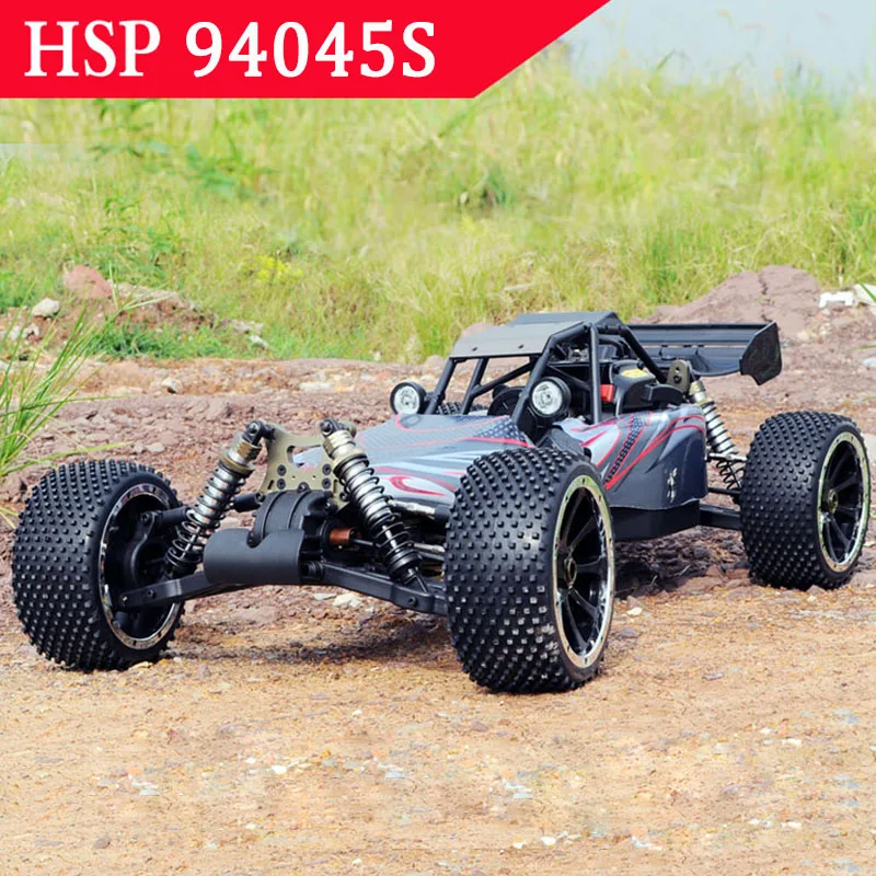 HSP 94045S Nitro Powered Off-road Sport Rally Racing 1/5 Scale 4WD RC Car Bajer With 30CC Engine 2.4Ghz 2CH Transmitter RTR