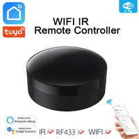 Tuya Smart WIFI IR RF Universal Remote for Air Conditioner TV Support Alexa Google Home,RF433 Infrard Remote Control Bridge Hub