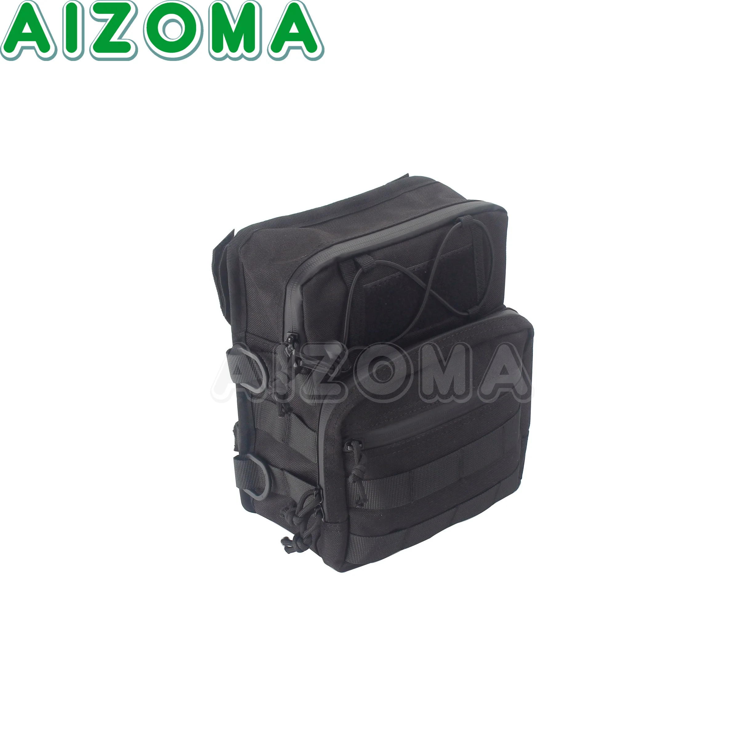 Club Style Utility Molle Traveller Bar Handlebar T-Bar Bag Handle Bags For Harley Dyna Street Bob FXBB Softail Sportster