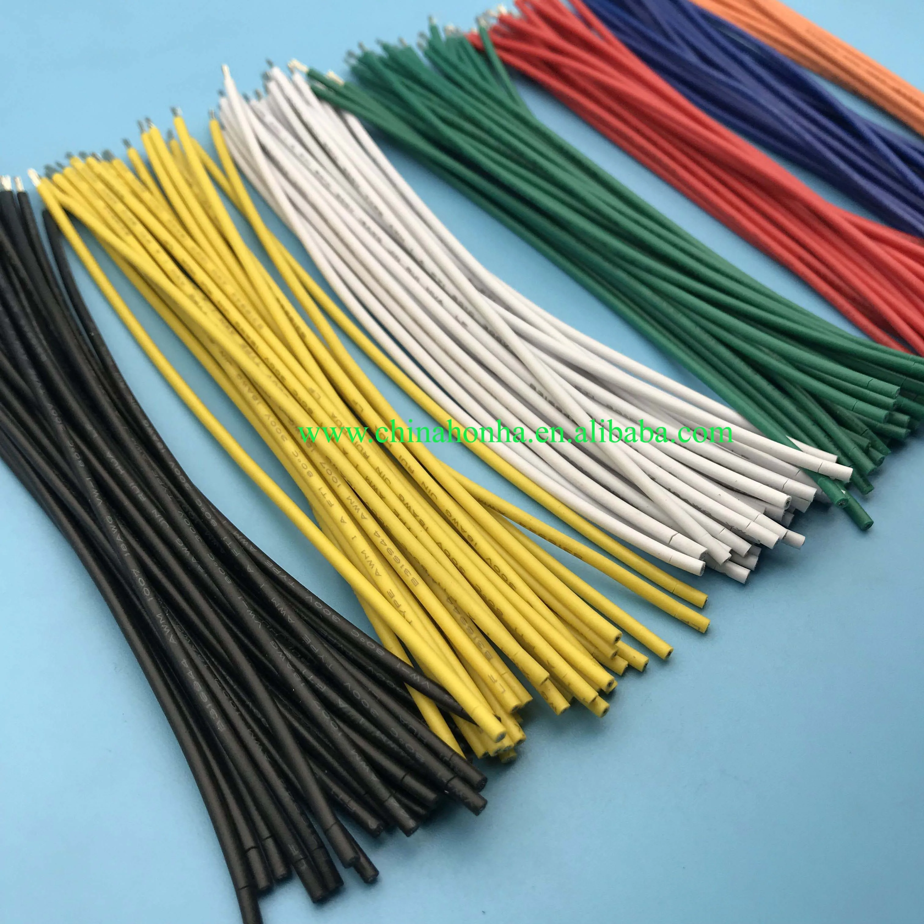 

car plug cable electronic harness cable 1007 18AWG 80℃ 15cm / piece