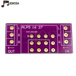 10PCS Double Sides FR4 PCB Board Adapter Circuit Board For ALPS RK16 RK27 Volume Potentiometers Hifi Audio Amplifier DIY