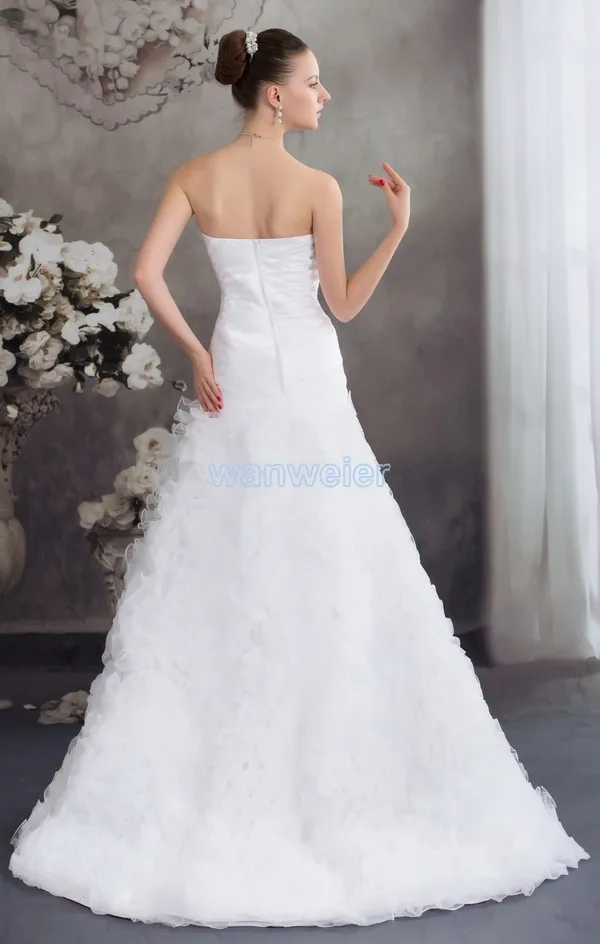 free shipping real photo new arrival handmade custom bride ever pretty plus size abendkleid 2021 fashion Bespoke Wedding Dresses