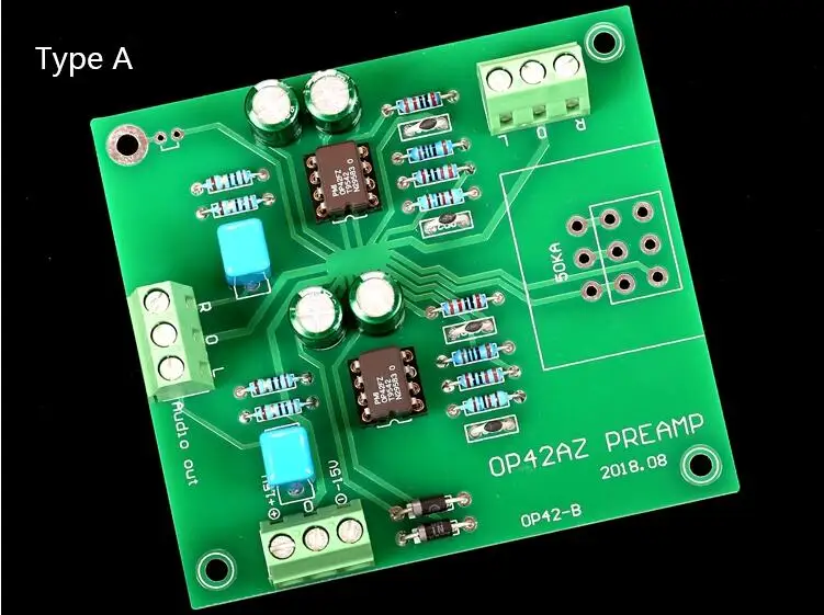 

Ceramic Seal OP42FZ FET Input High Speed Tube Sound Style Preamp Board