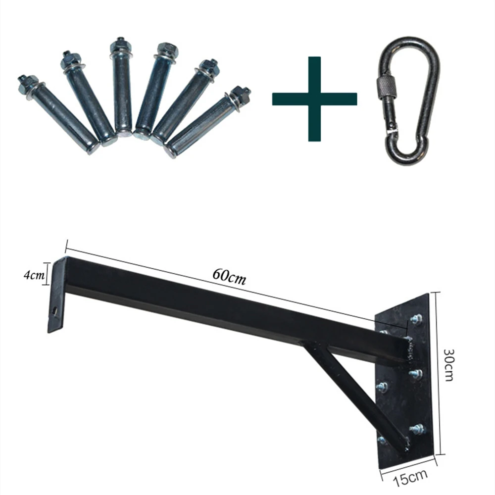

Сверхмощный боксерский кронштейн, боксерская груша, подвесная подставка для настенного крепления, максимальная нагрузка 150–400 кг, фитнес-тренировки в домашнем спортзале, 20–100 см