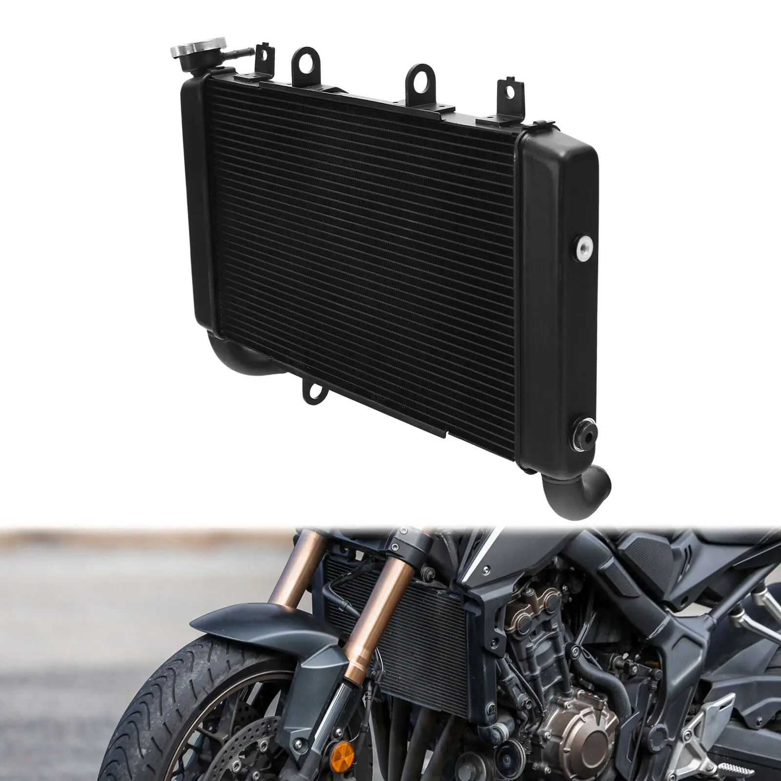 Radiator Cooler Cooling For Honda CB650R CB 650 R 2019-2024 Motorcycle