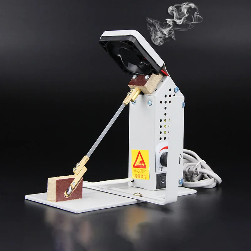 Hot Cutting Machine Ribbon Ribbon Manual Small Self-contained Adjustable Fan Electric Scissors Hot Melt Cutting Machine