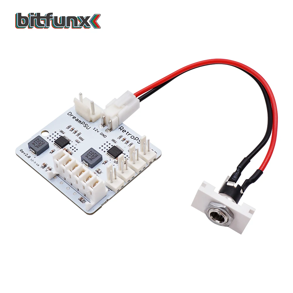 وحدة تحكم لعبة Bitfunx-Dreamcast ، DreamPSU Rev2.0 ، DC امدادات الطاقة لسيجا ، استبدال ، أصلي ، 12 فولت #3
