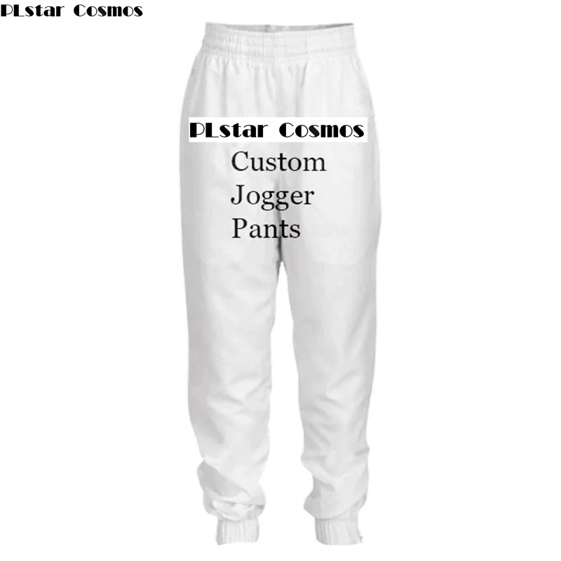 

PLstar Cosmos Jogger pants 3D Printed Diy Custom Design Mens Womens Hip Hop pants Wholesalers Suppliers For Dropship