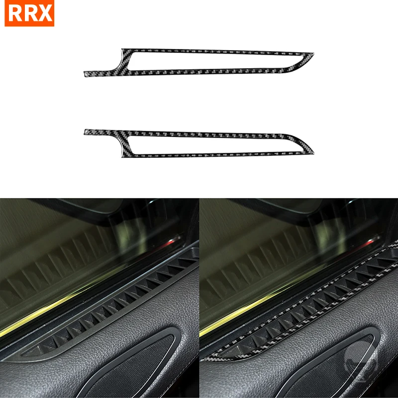 

For BMW 6 Series M6 F12 F13 F06 2011-2018 M Sport Carbon Fiber Stickers Door Window Defogging Air Outlet Car Styling Accessories