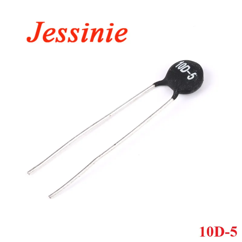 20Pcs Termistor NTC Resistor NTC 10D- 10D5 Resistor Termal