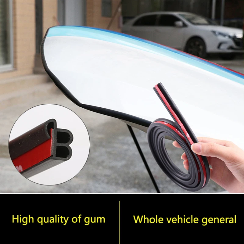 Car Door Edge Scratch Protector Strips Auto Stickers Seal Door Mouldings Universal Car Interior Accessories Styling Sheet Steel