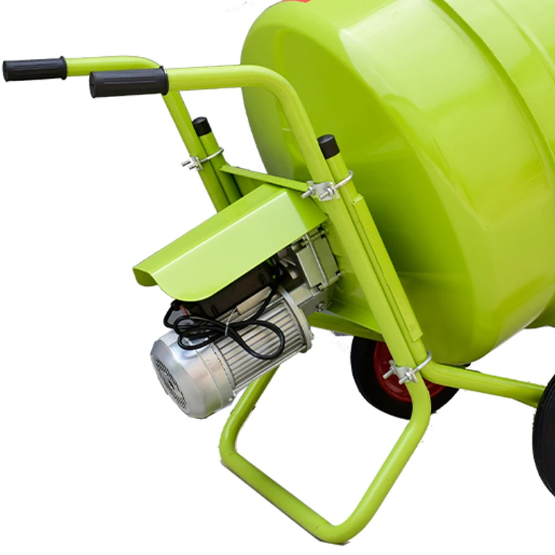 Cement Mortar Concrete Concrete Concrete Push Type Drum Mixer 220v Electric Household Small Building Mortar Mixer