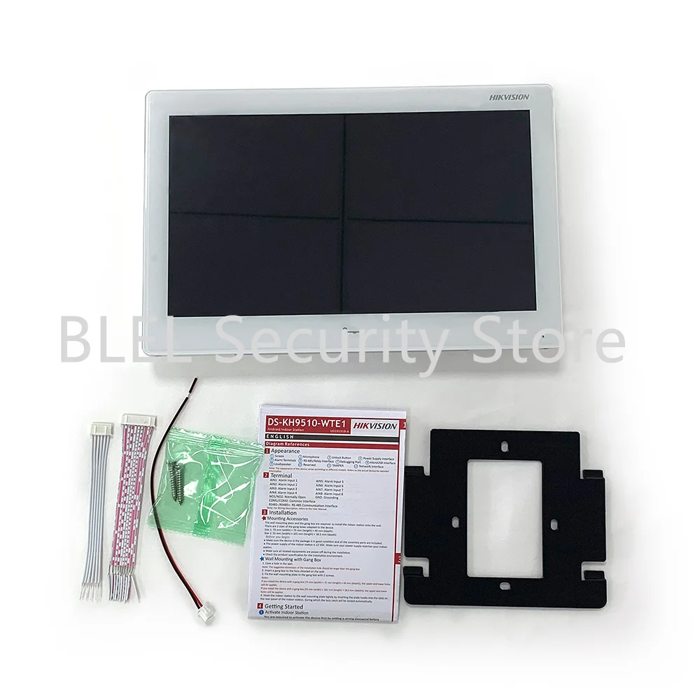 Imagem -04 - Hik Ds-kh9510-wte1 b Monitor Interno Multilíngue Versão Internacional 802.3af Poe Aplicativo Hik-connect Wifi Vídeo Porteiro