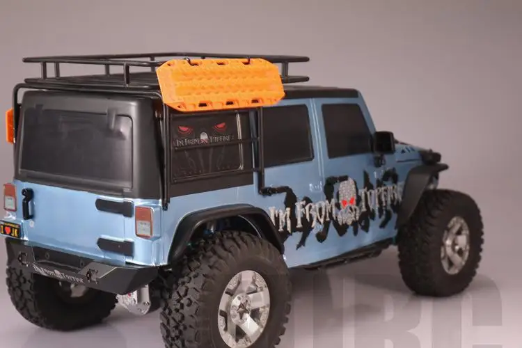 Für 1/10 Rc Kettenfahrzeug Trax Trx4 Schutz Bronco Trx6 Axial Scx10 90046/47 D90 D110 Escape Board Klettern Auto Unterfahrschutz – Detail 5