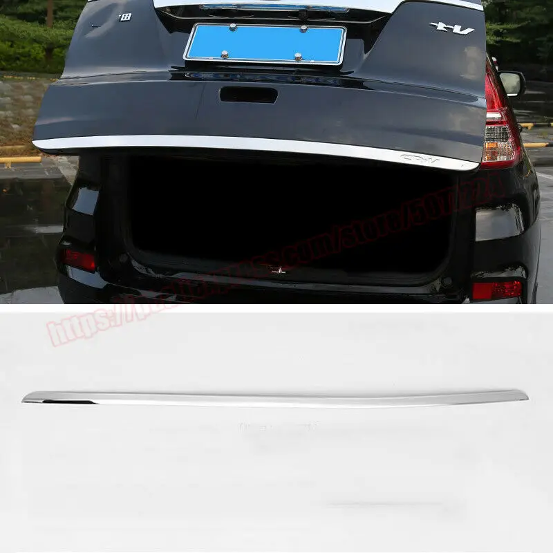 

For Honda CR-V 2012-2016 Chrome Stainless Steel Rear Tail Gate Molding Trim Cover