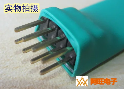 SOP8 Burn Test Chip Test Probe Pogo Pin Spacing 1.27mm SOP8 / VSOP8 / WSON Gray cable