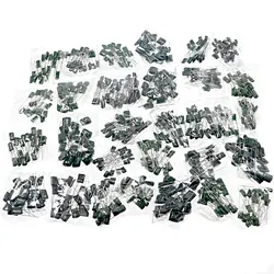 Condensateur en Film Mylar 620 V, 100 pièces/lot 31 valeur x 20 pièces, Kit assorti (2A102J-2A822J) très pratique et pratique