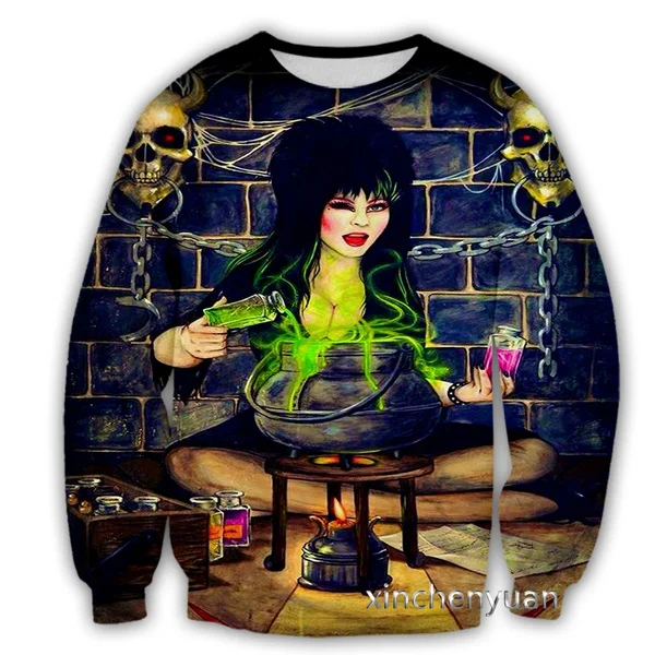 

New 3D Printing Halloween Fashion Men Women Tracksuits Crewneck Hip Hop Sweater Plus Size S-7XL Harajuku