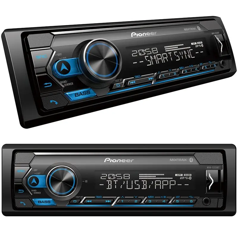 PIONEER MVH-S325BT USB/FM/AUX/BT BLUETOOTHLU MEKANİKSİZ AUTO TAPE 4X50 WATT