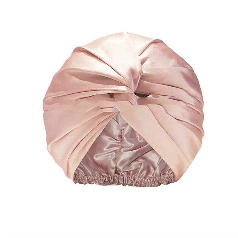 Low Price 100% Mulberry Silk Nightcap With A Little Defect 22 Momme Free Shipping World Wide