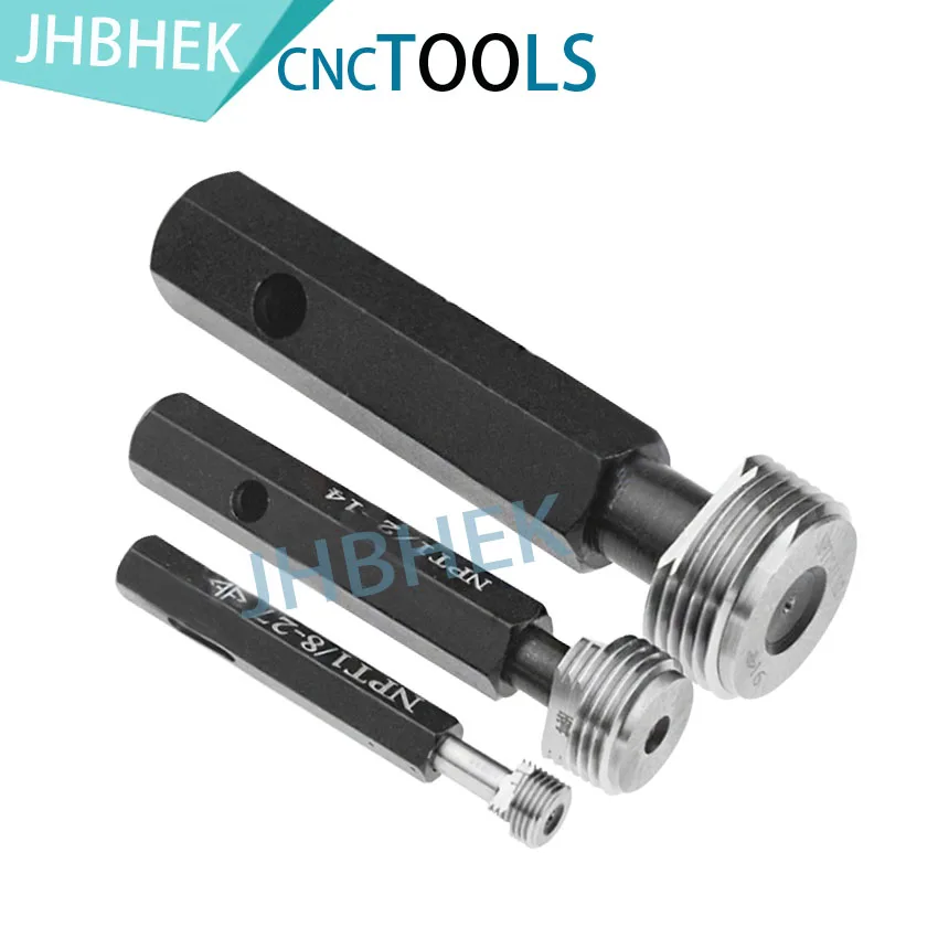 High precision NPT screw gauging tool thread plug gauge NPT1/16, NPT1, NPT3/4, NPT3/8, NPT1/8, NPT1/4, NPT1/2