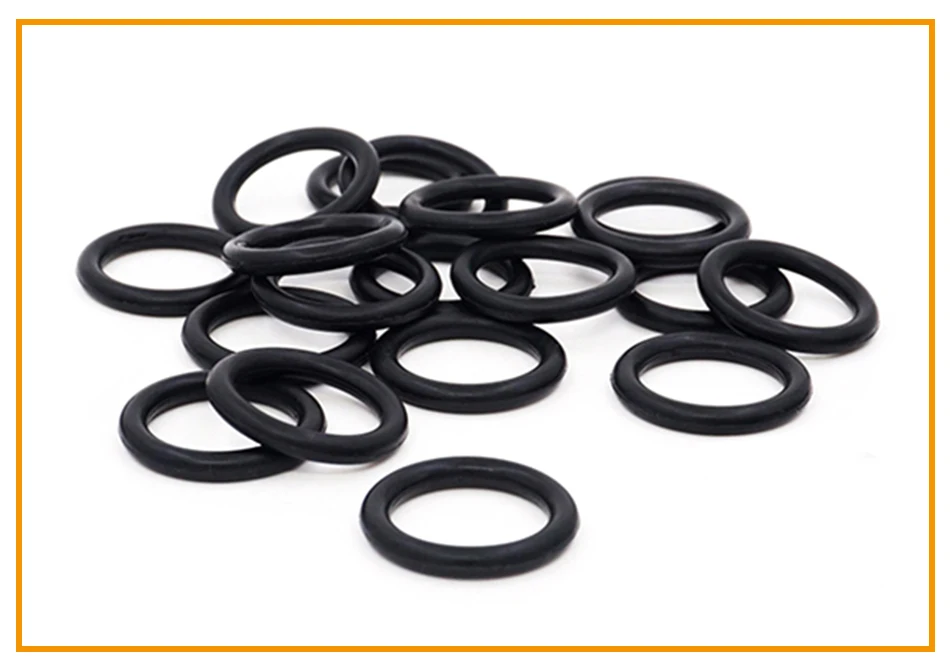 NBR O Ring Seal Gasket Thickness CS3.1mm OD10-190mm Wear Resistant Automobile Petrol Nitrile Rubber O-Ring Waterproof Black.-.