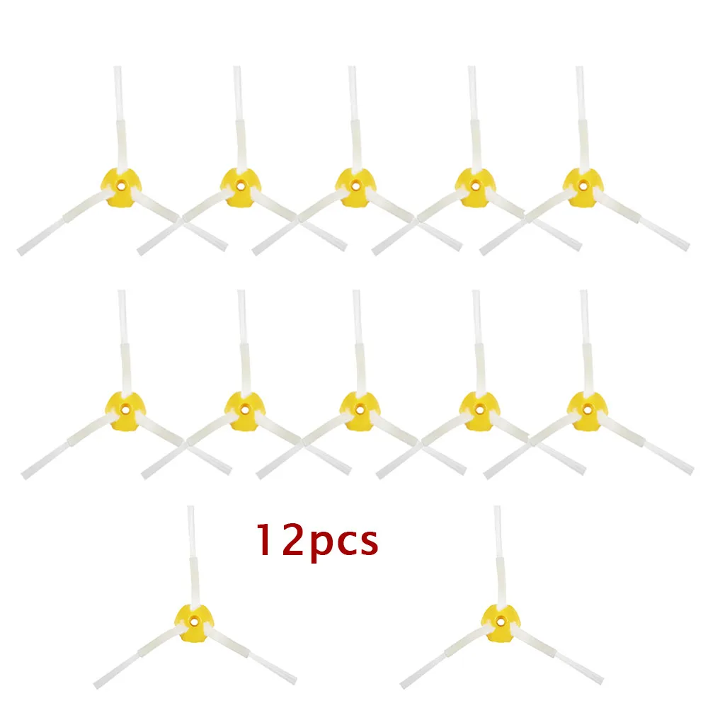 Kit de reabastecimento para irobot roomba, acessórios para aspirador de pó série 500 600 e 700, com 3 escovas laterais armadas para 780, 790, 530, 650