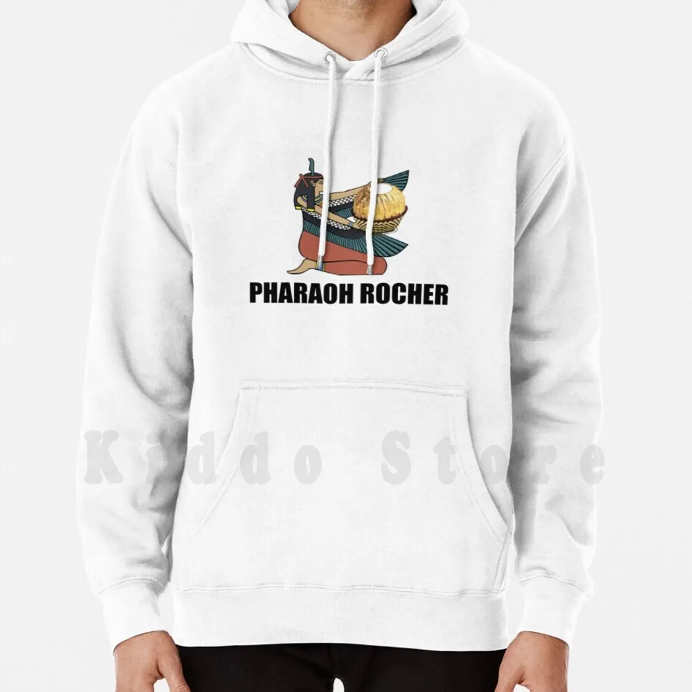 Sudadera con capucha de manga larga Pharaoh Rocher: Publicidad de TV de chocolates, Egipto, Foodie, Antiguo, Embajador de Ferrero Rocher, Play On