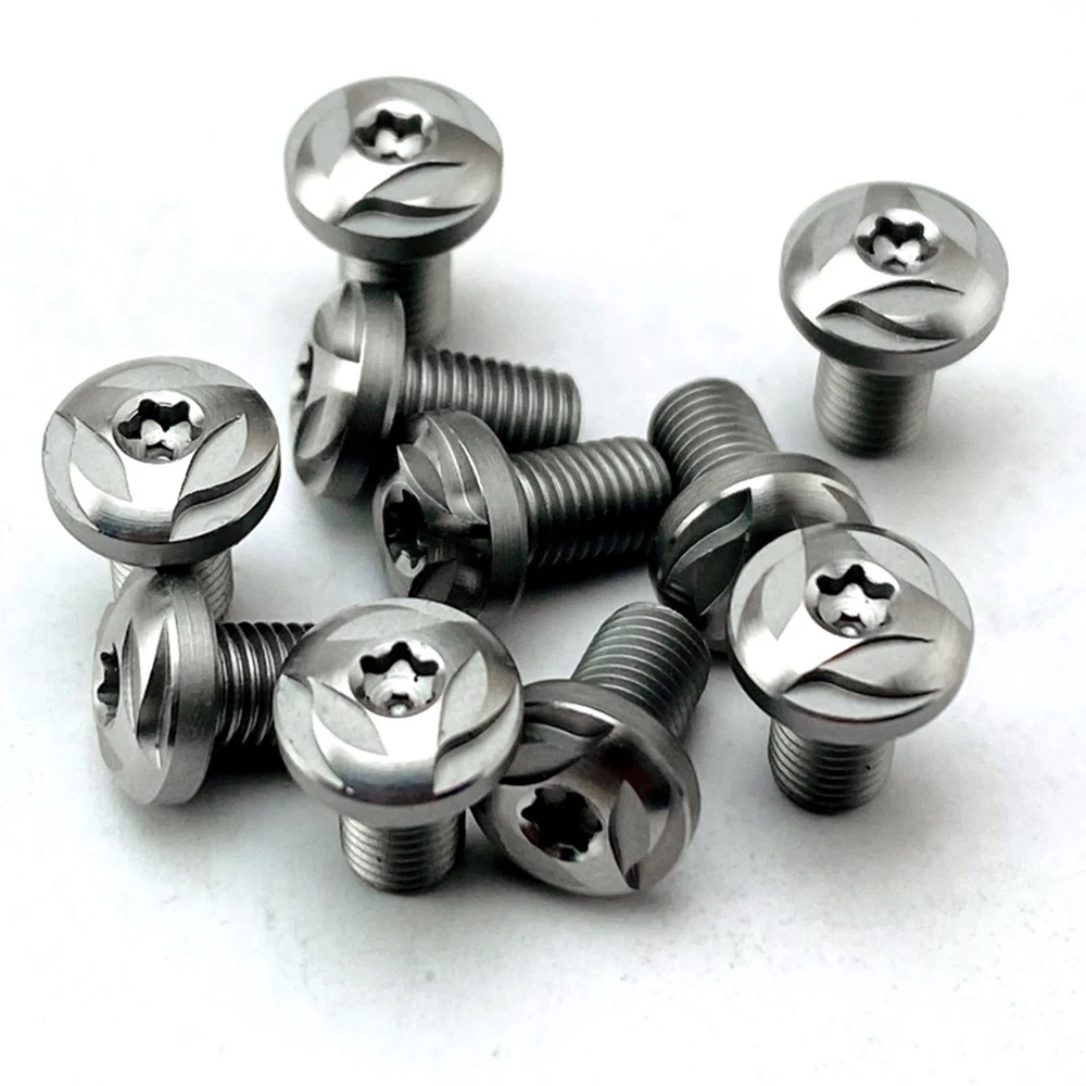 4 Pieces Custom 1911 Grips Screw Stainless Steel CNC Production T8 Torx Screw 1911 Screw Tactical Accessories