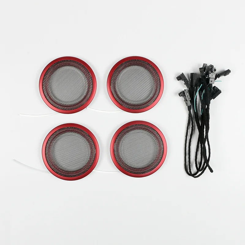 2/8 Colors LED Ambient Light For BMW 3 4 Series M3 M4 F30 F31 F34 F35 F80 F32 F33 F36 Interior Decorative Hornspeaker Cover Lamp