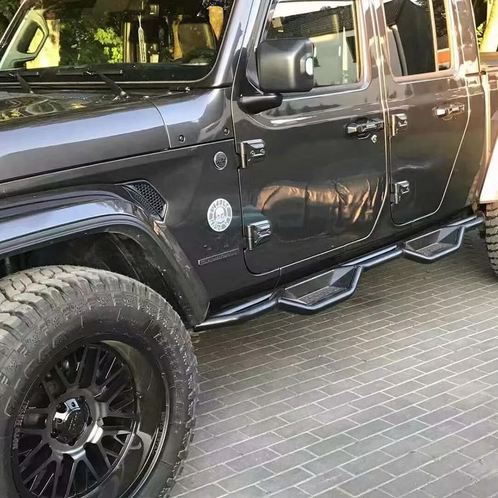 Running Boards Steel Material for Jeep Gladiator JT LANTSUN JT1002