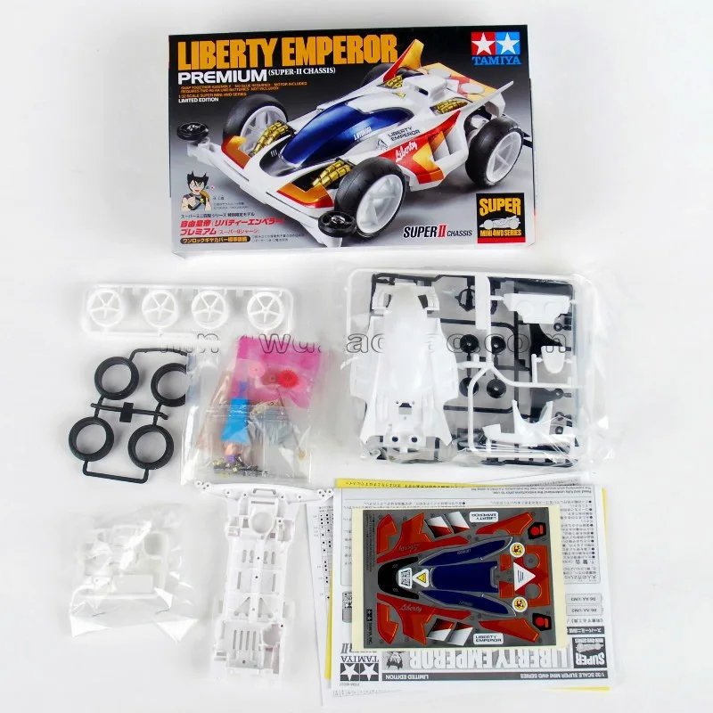 موديل Tamiya 95427 الأبيض من فئة LIBERTY EMPEROR: تقييم شامل لسيارة 4WD بمقاس 1/32 بتصميم محدود